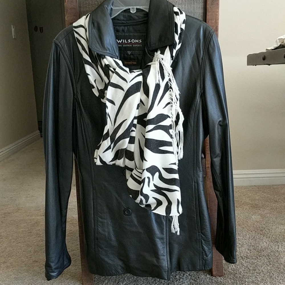 💯 Leather Jacket - excellent condition!